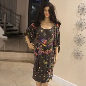 MISS sixty Y2K retro pattern dress T53